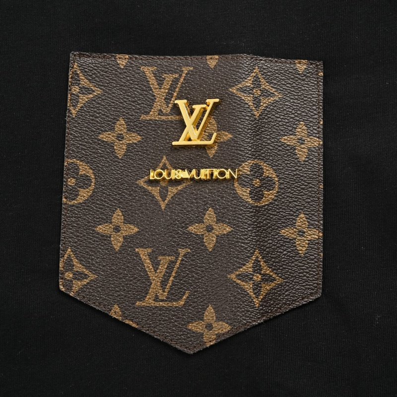 Louis Vuitton Monogram Pocket Black T-Shirt view