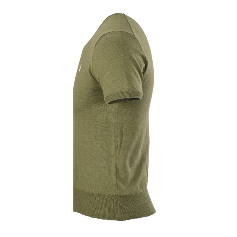 Nike Essential Olive Green Crewneck T-Shirt view