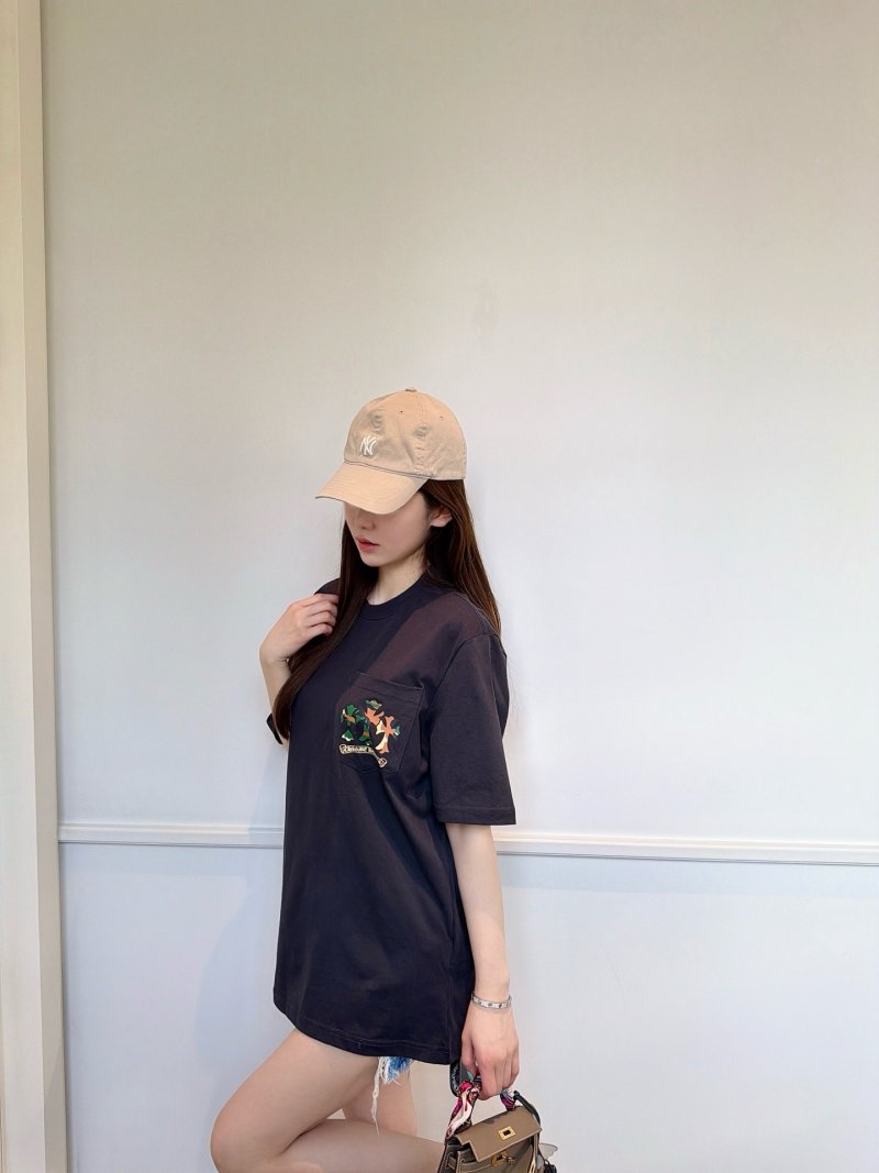 Chrome Hearts Black Gold Zodiac Graphic T-Shirt view