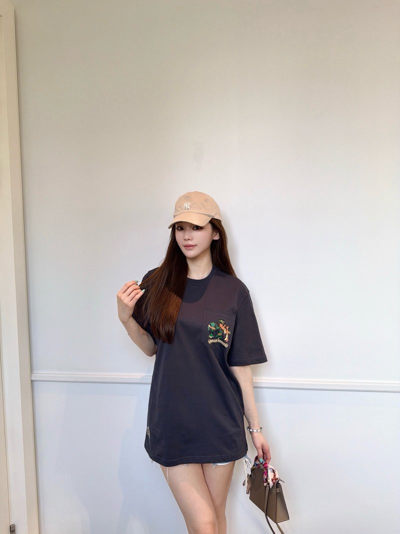 Chrome Hearts Black Gold Zodiac Graphic T-Shirt view