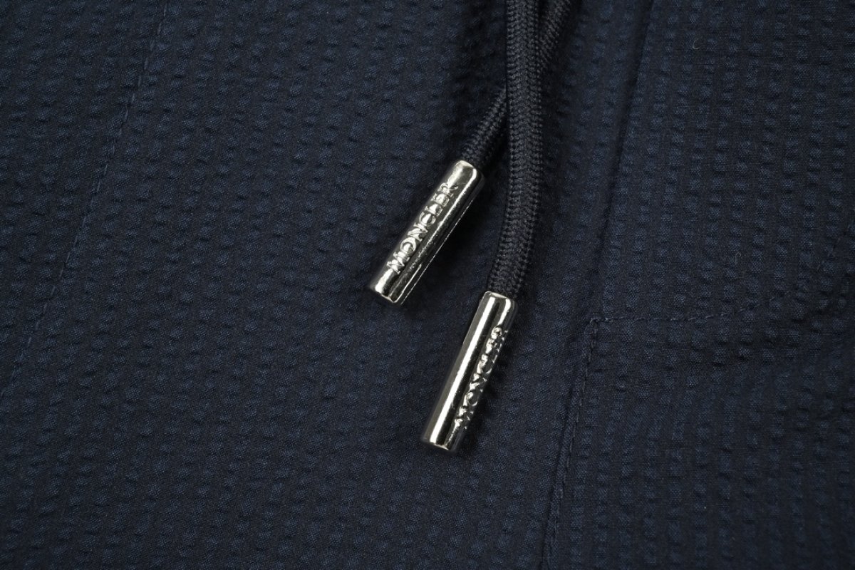 Navy Blue Straight Fit Casual Pants view