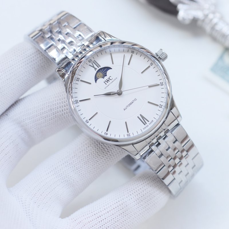 IWC Portofino Moonphase Automatic Steel Watch 40mm view
