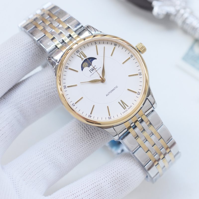 IWC Portofino Moonphase Automatic Steel Watch 40mm view