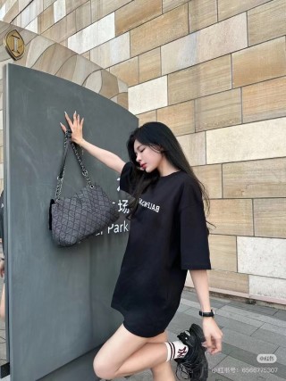 Balenciaga Black Logo T-Shirt view 7