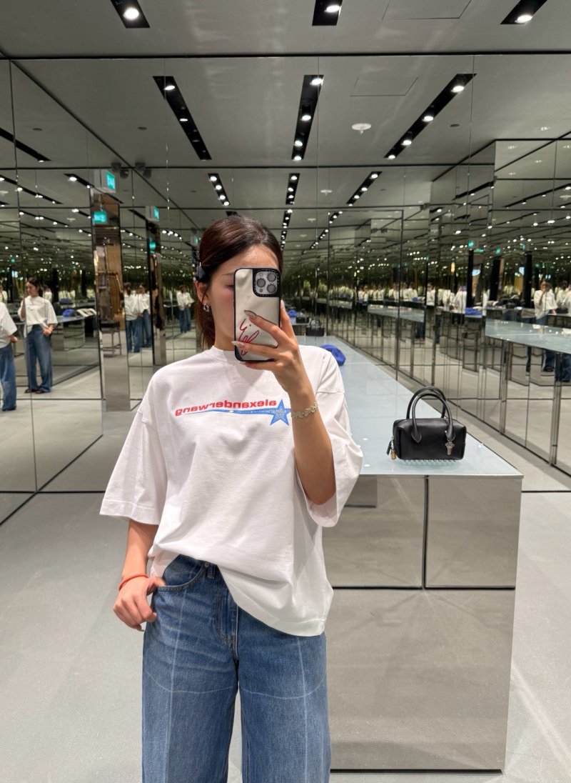 White Graphic Logo Short Sleeve T-Shirt