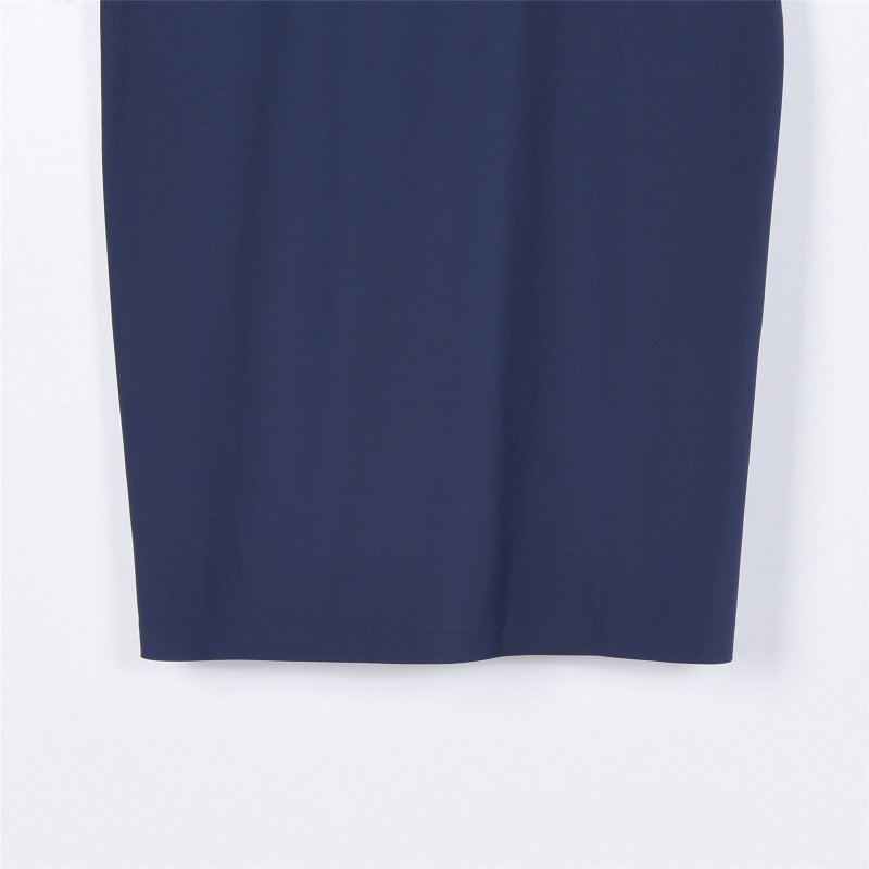 Descente Quick-Dry Ice Silk Navy Crew Neck T-Shirt view