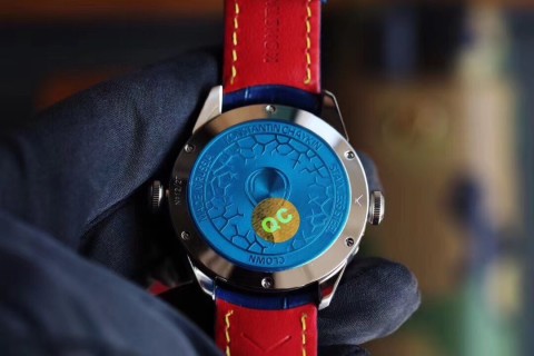 Konstantin Chaykin Joker Clown Automatic Watch Blue Strap view 7