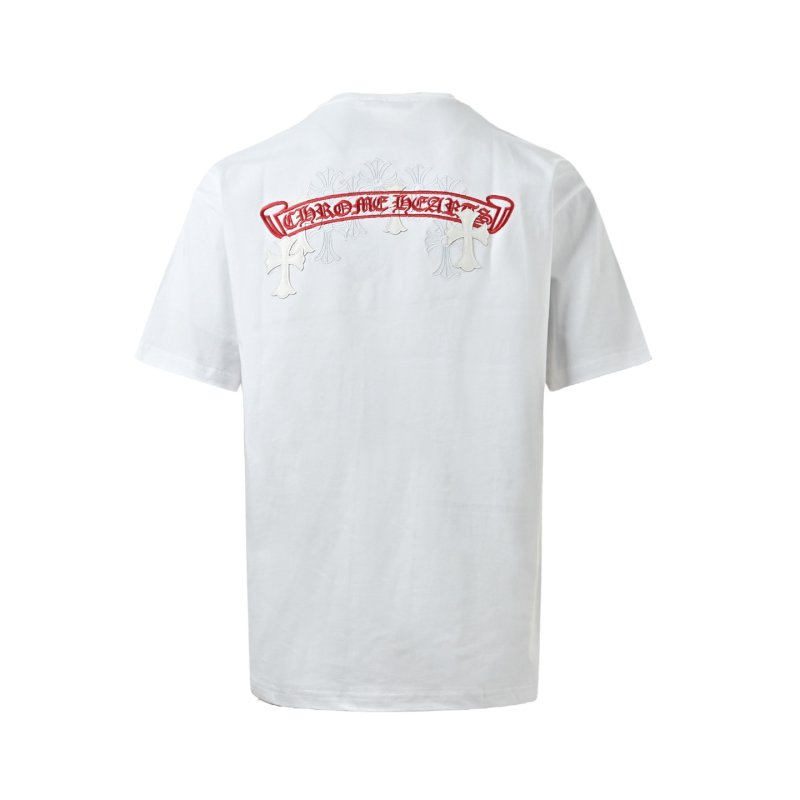 White Graphic Print Short Sleeve T-Shirt view