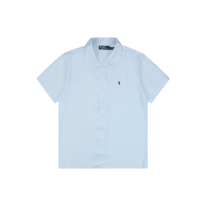 Polo Ralph Lauren Light Blue Short Sleeve Oxford Shirt view