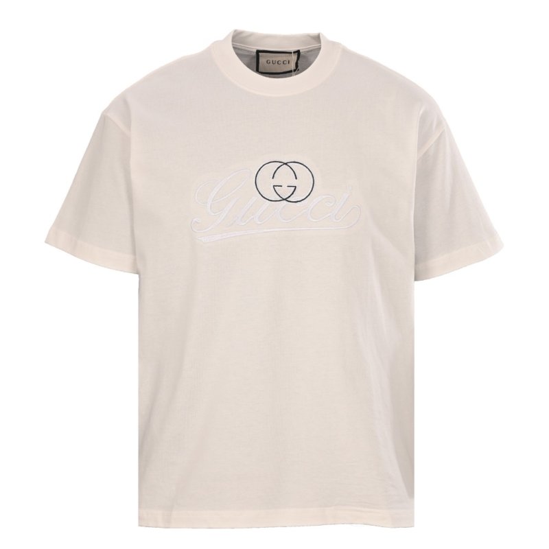 Gucci Interlocking G Logo White T-Shirt view