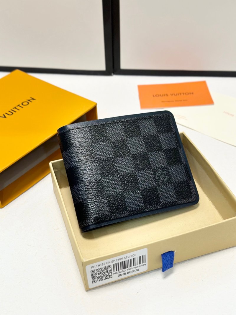 Louis Vuitton Damier Graphite Classic Bifold Wallet Black view