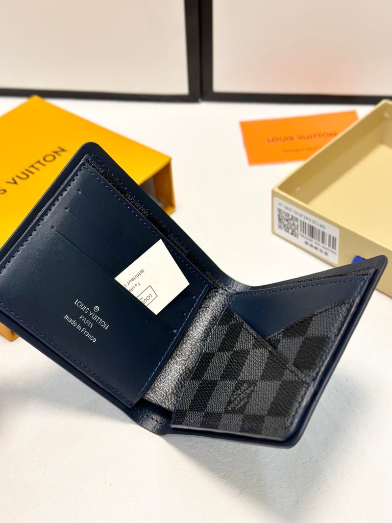 Louis Vuitton Damier Graphite Classic Bifold Wallet Black view