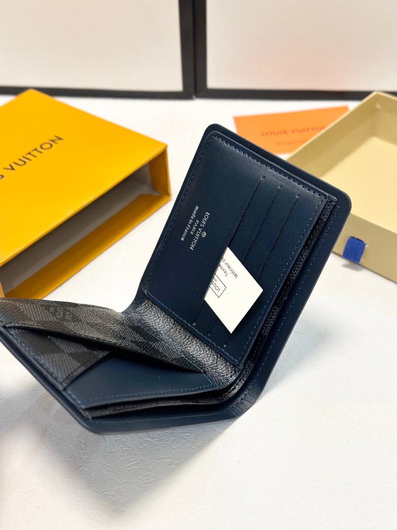 Louis Vuitton Damier Graphite Classic Bifold Wallet Black view