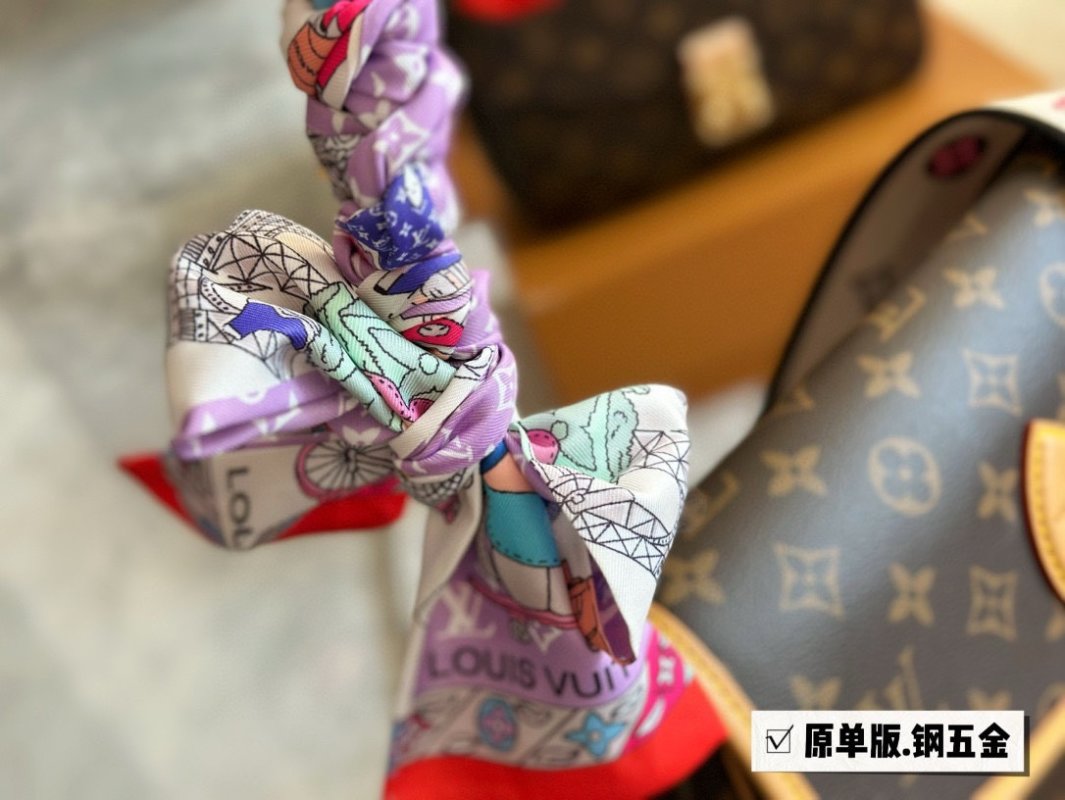 Louis Vuitton Diane Monogram Canvas Shoulder Bag - Dark Tan view