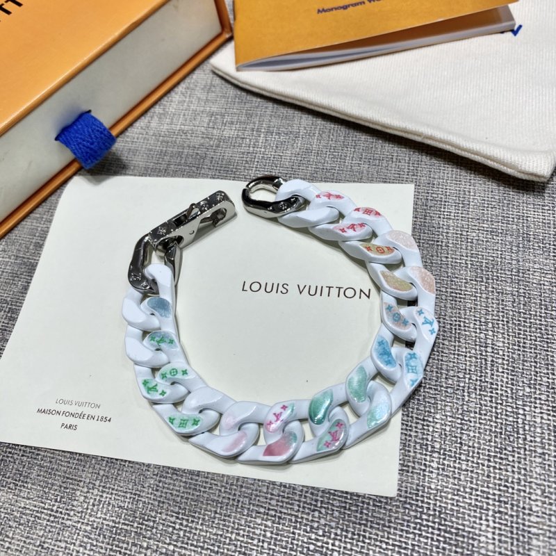 Louis Vuitton Chain Links Patches Colorblock Bracelet view