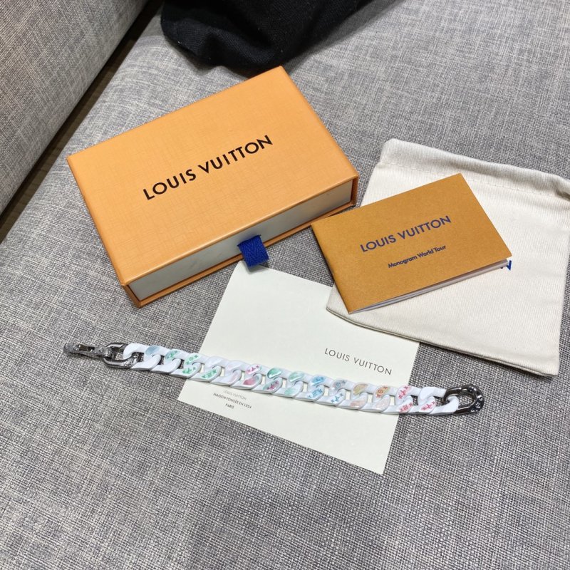 Louis Vuitton Chain Links Patches Colorblock Bracelet view