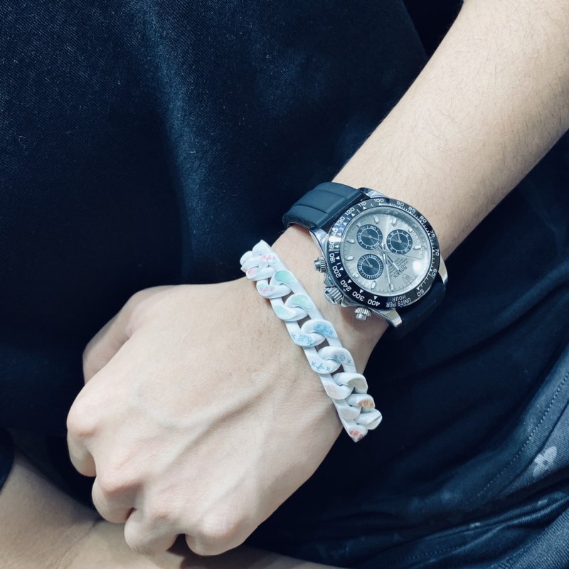 Louis Vuitton Chain Links Patches Colorblock Bracelet view