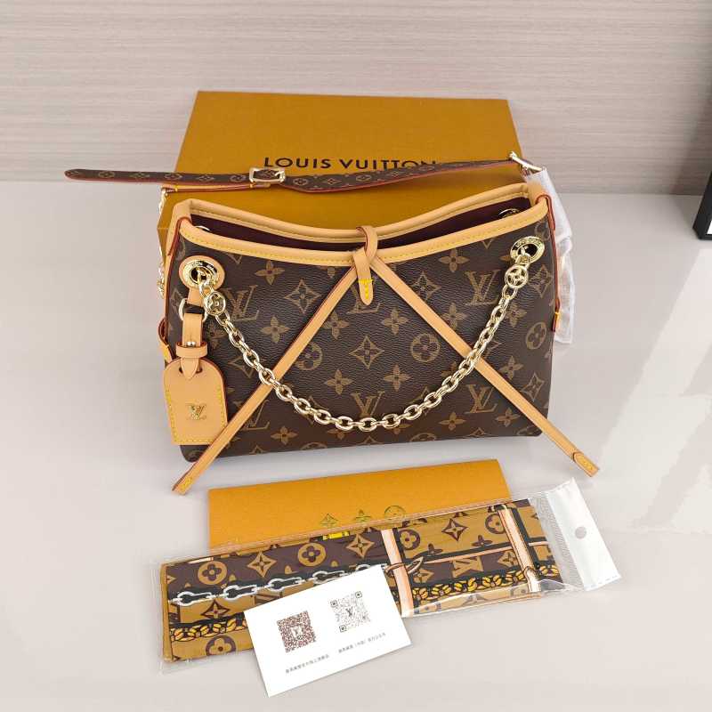 Louis Vuitton Carryall BB Monogram Canvas Shoulder Bag