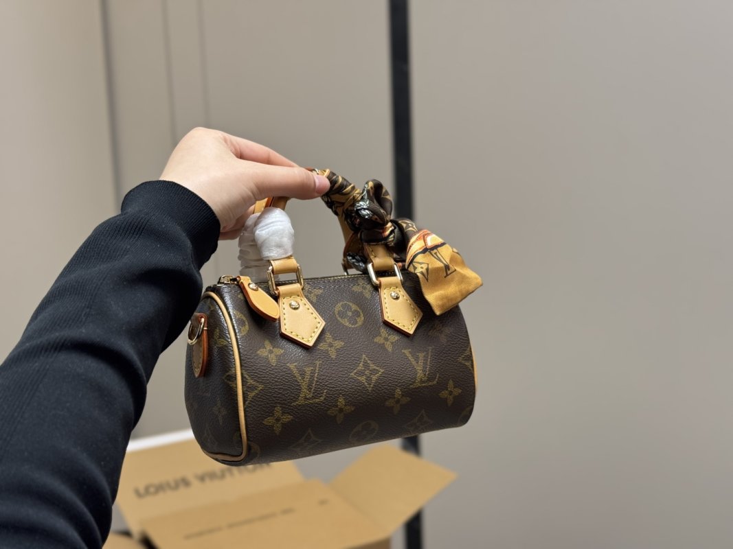Louis Vuitton Speedy Nano Monogram Canvas Handbag view