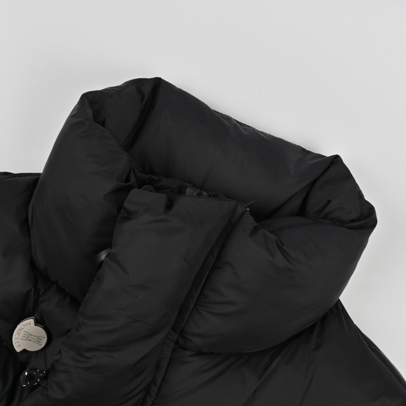 Black Puffer Down Jacket - Oversized Fit view