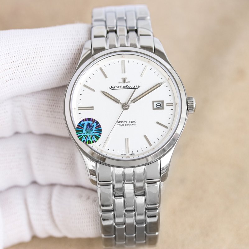 Jaeger-LeCoultre Master Calendar Steel Watch Silver