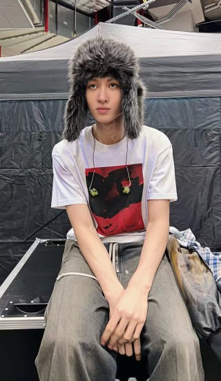 Givenchy Instinct Surrealiste White T-Shirt view 3