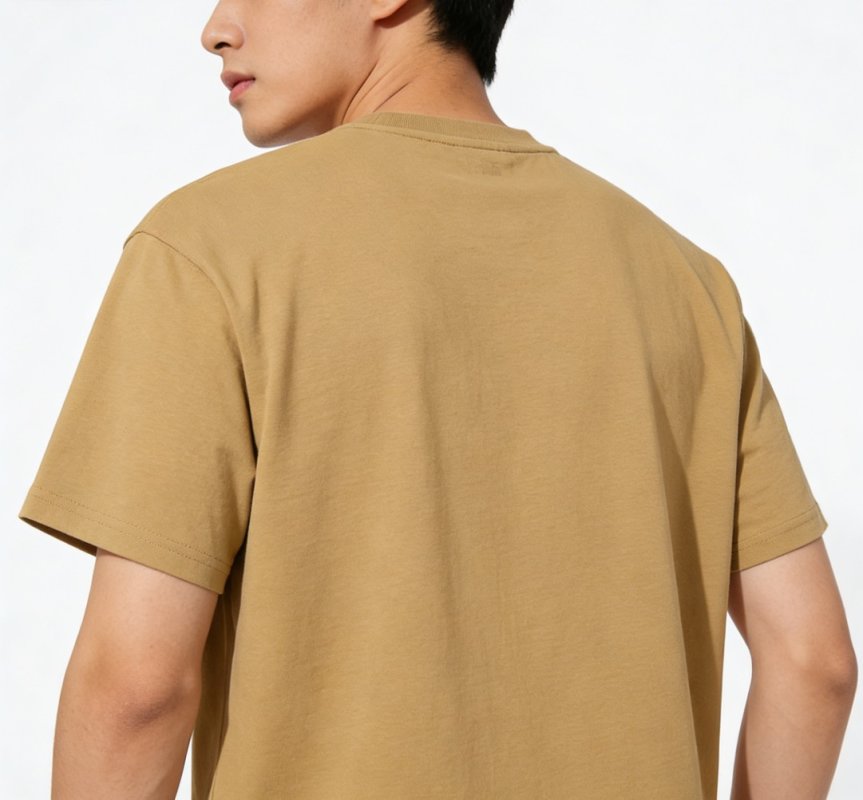 Mustard Yellow Oversized T-Shirt with Teal Heart Print view