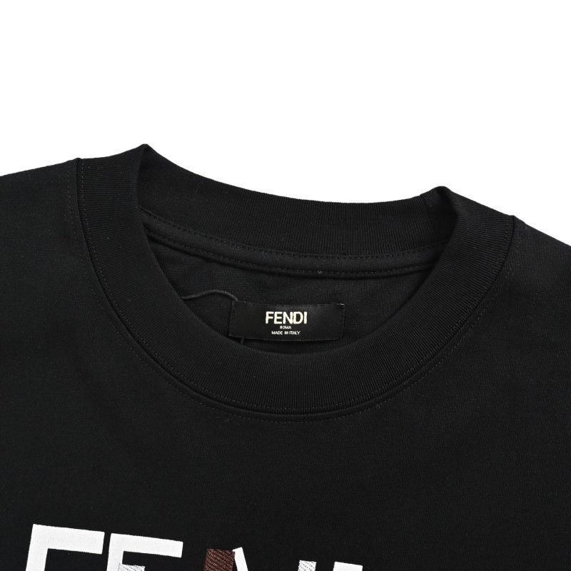 Fendi Roma 1925 Black T-Shirt view