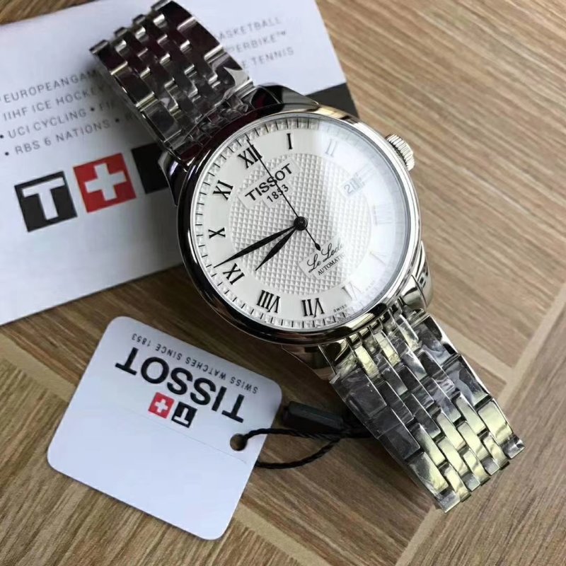 Tissot Le Locle T41 Automatic Silver Dial Watch view