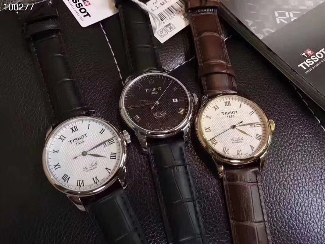 Tissot Le Locle T41 Automatic Silver Dial Watch view