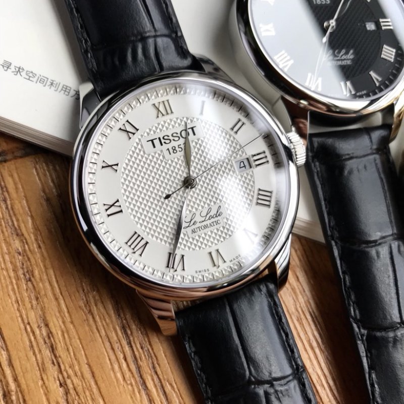 Tissot Le Locle T41 Automatic Silver Dial Watch view