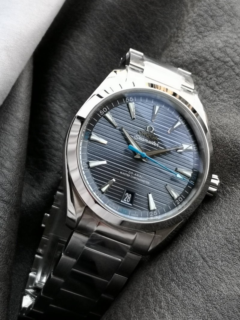 Omega Seamaster 41mm Grey Dial Steel Watch view