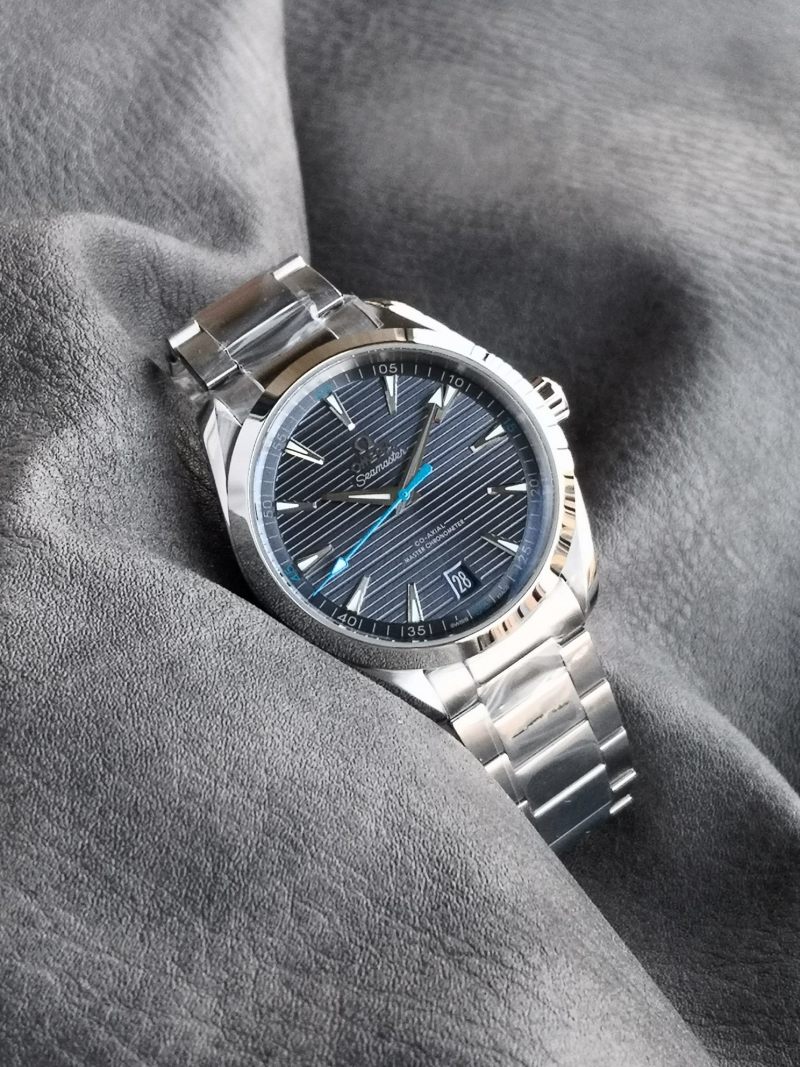 Omega Seamaster 41mm Grey Dial Steel Watch view