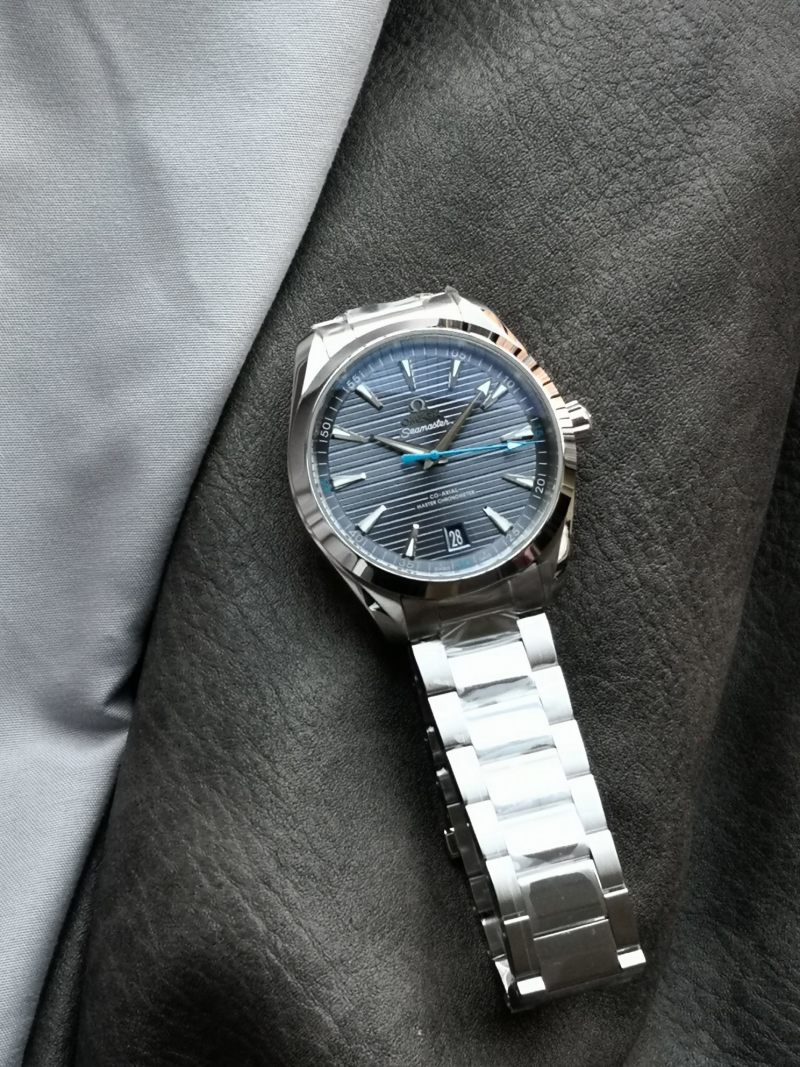 Omega Seamaster 41mm Grey Dial Steel Watch view