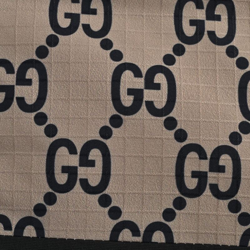 Gucci GG Monogram Black & Beige Down Jacket view