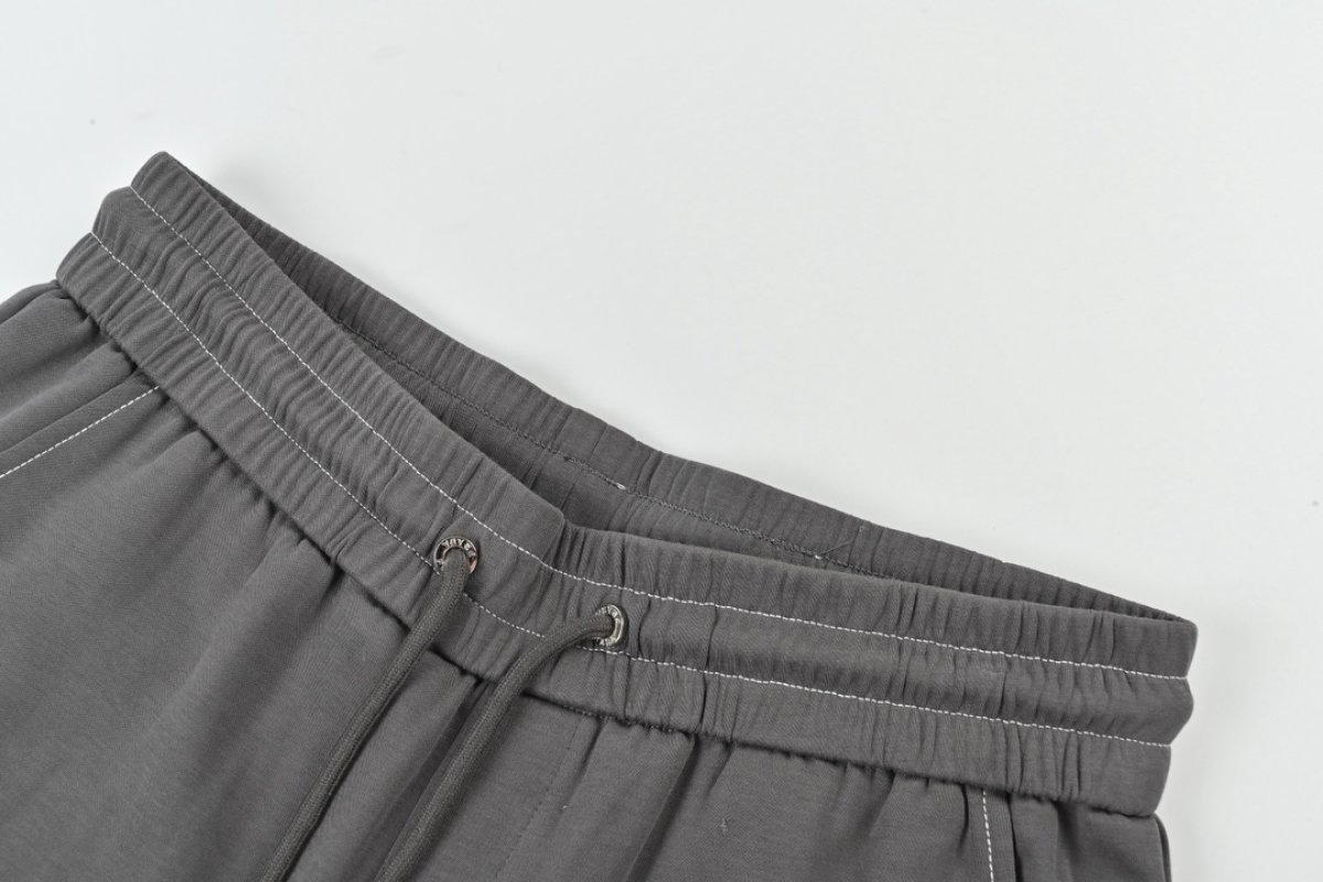 Prada Charcoal Drawstring Track Pants view