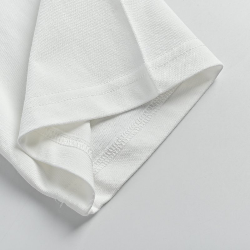 Gucci Red & Blue Stripe Logo White T-Shirt view