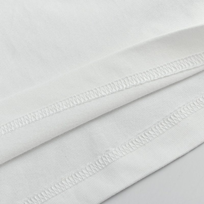 Gucci Red & Blue Stripe Logo White T-Shirt view