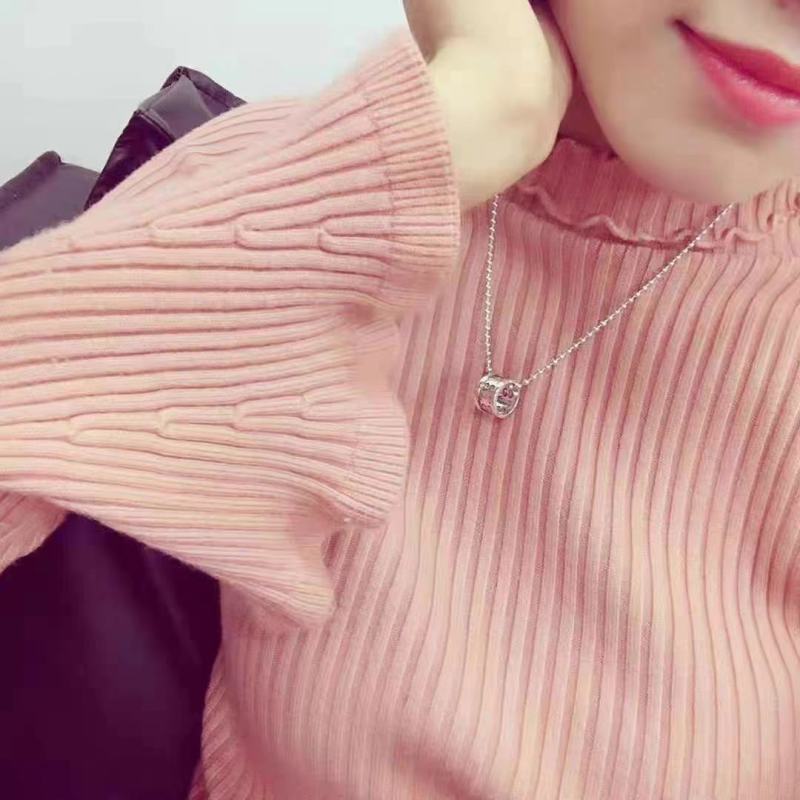 Gucci Marmont Interlocking GG Silver Chain Necklace view