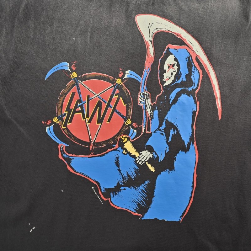 Birth and Death Graphic Black T-Shirt view