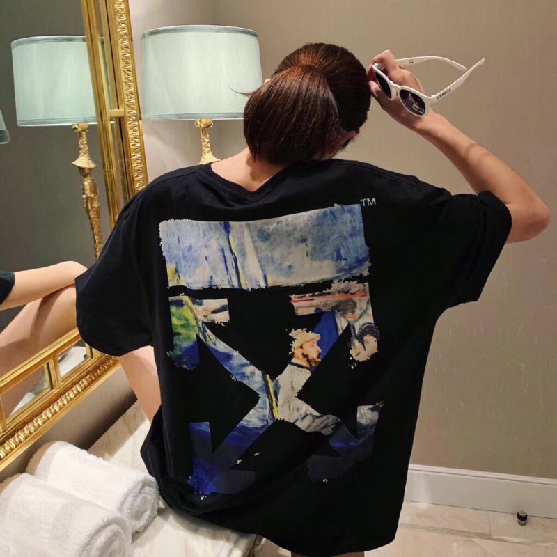 Black Graphic Print Short Sleeve T-Shirt view