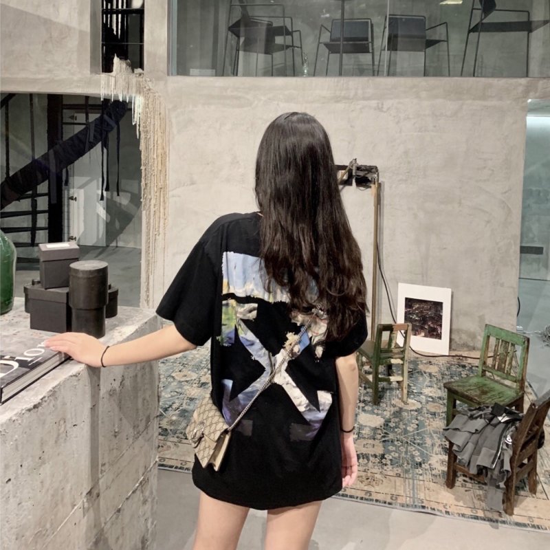 Black Graphic Print Short Sleeve T-Shirt view