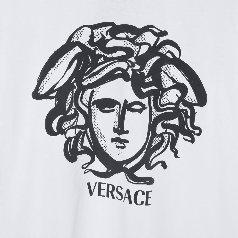 Versace Medusa Head White T-Shirt view