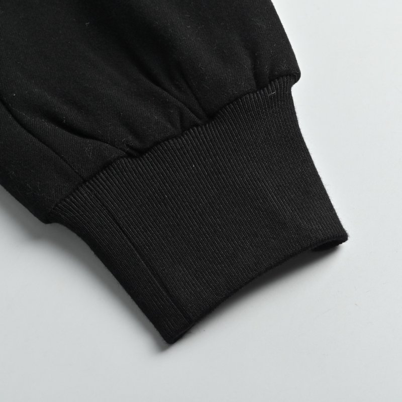 Louis Vuitton Black Zip Hoodie with LV Embroidery view
