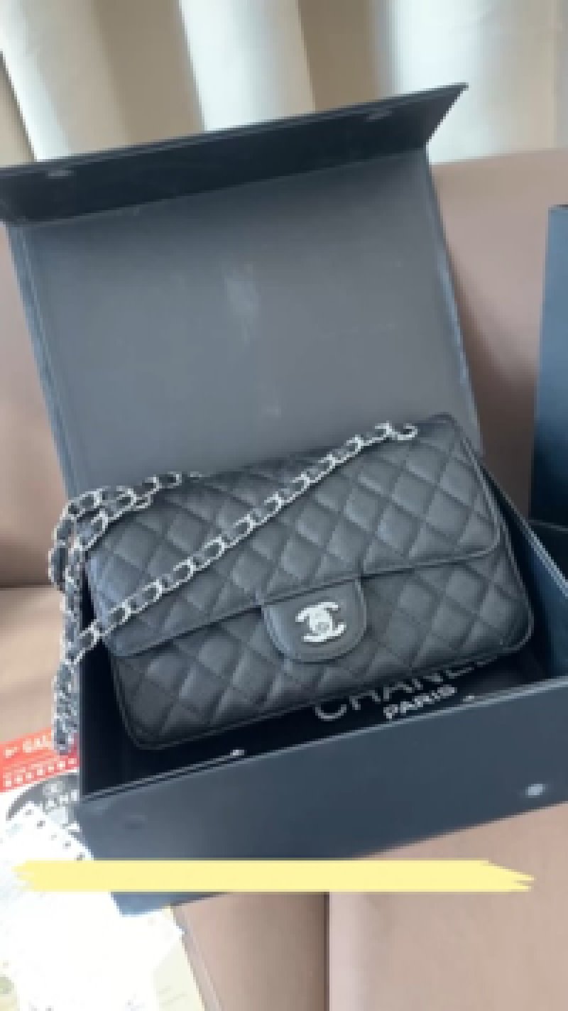 Chanel Classic Flap Bag Black Quilted