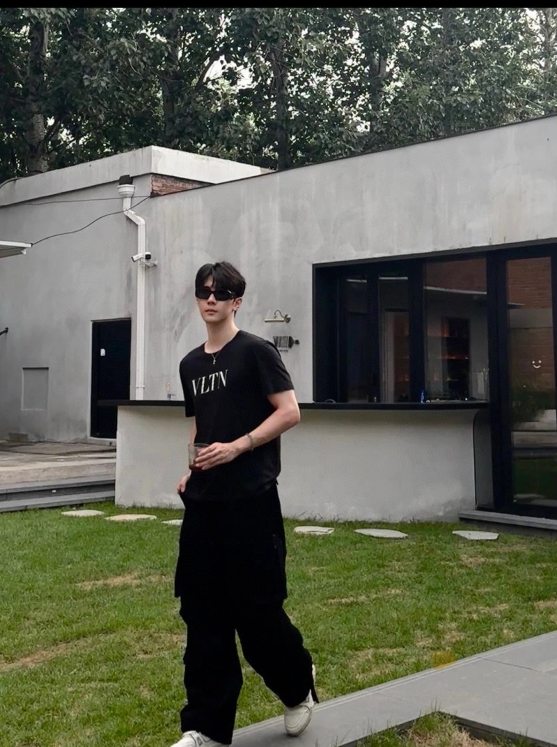 Valentino VLTN Black Short Sleeve T-Shirt view