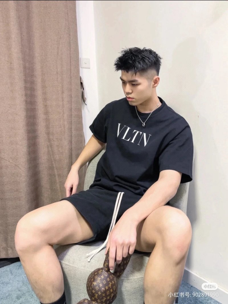 Valentino VLTN Black Short Sleeve T-Shirt view