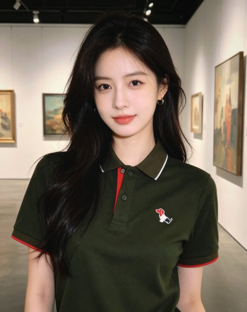 Burberry Classic Polo Shirt Sage Green view