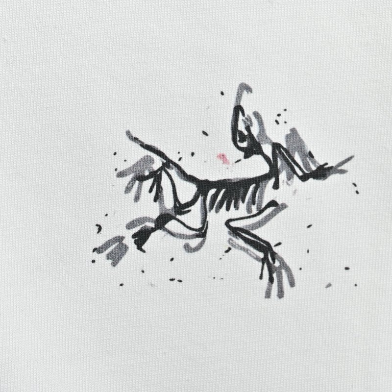Arc'teryx Skeleton Bird Logo T-Shirt White view
