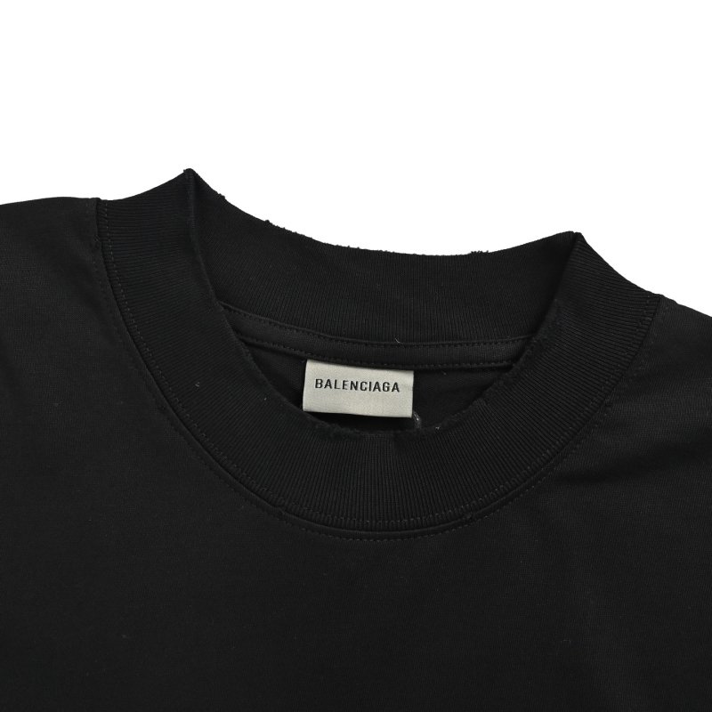 Black Gold Foil Graphic Short Sleeve T-Shirt view